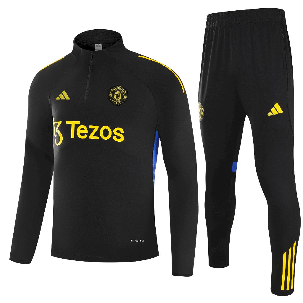 Manchester United 2025/26 Half-Zip Adult Sweater+Pant 14001