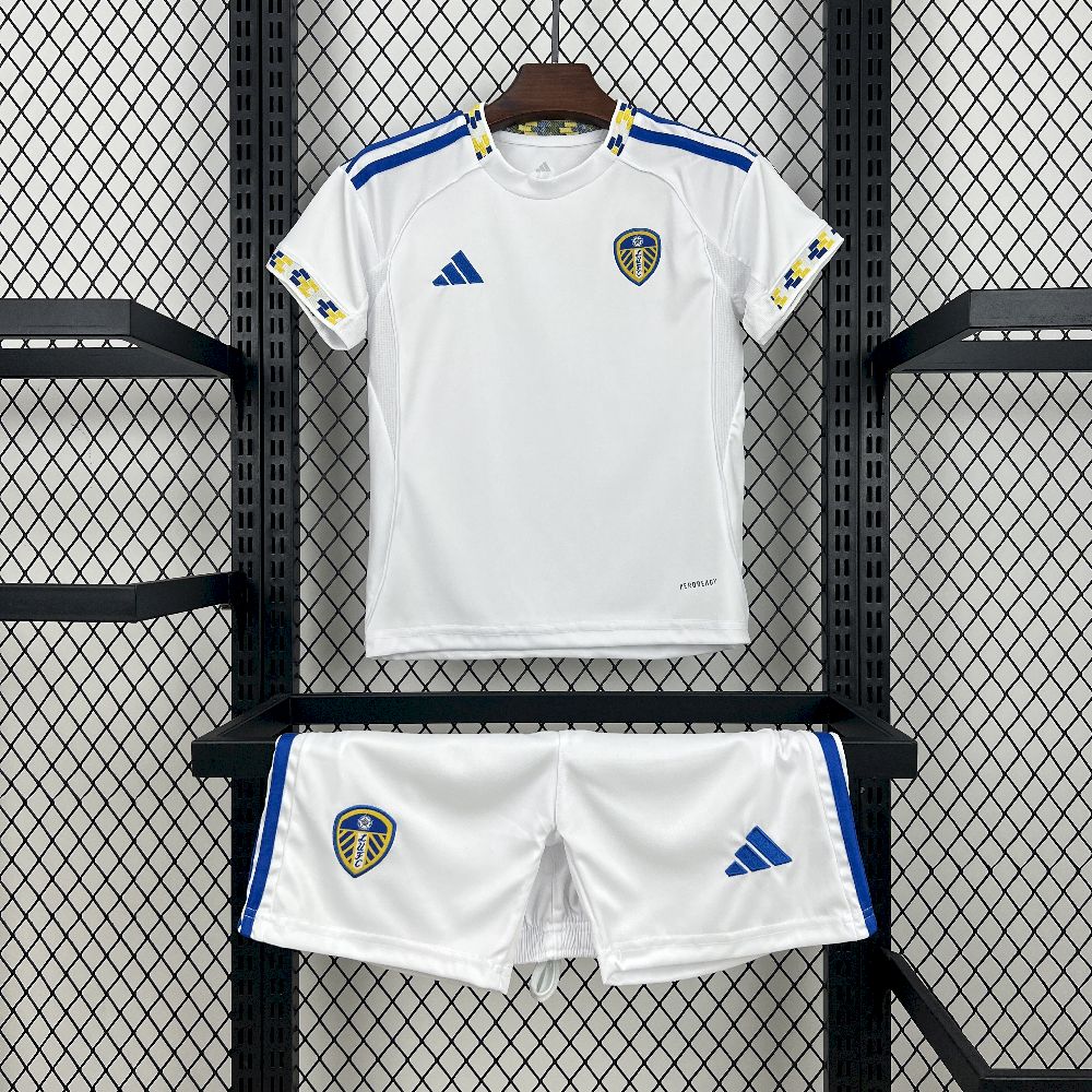 Kids Leeds United F.C. 2025/26 Home Kit