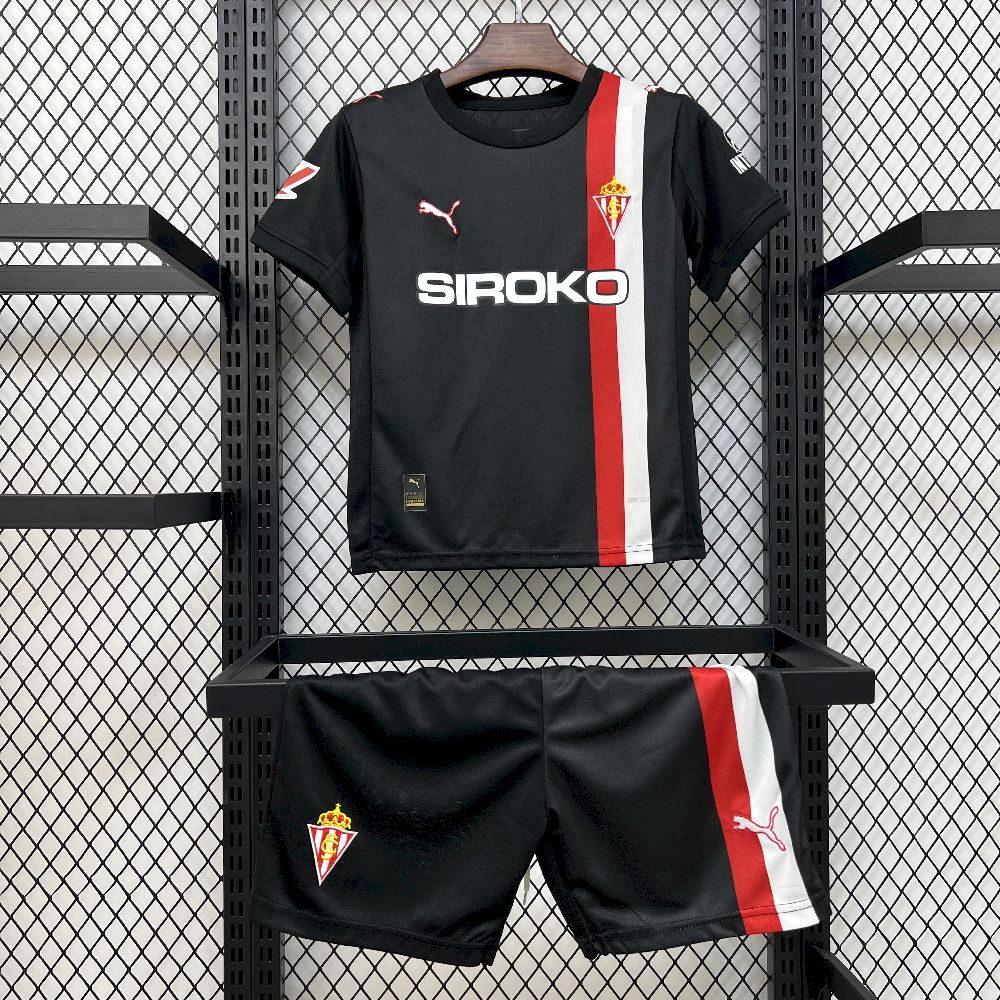 Kids Sporting de Gijón 2025/26 Away Kit