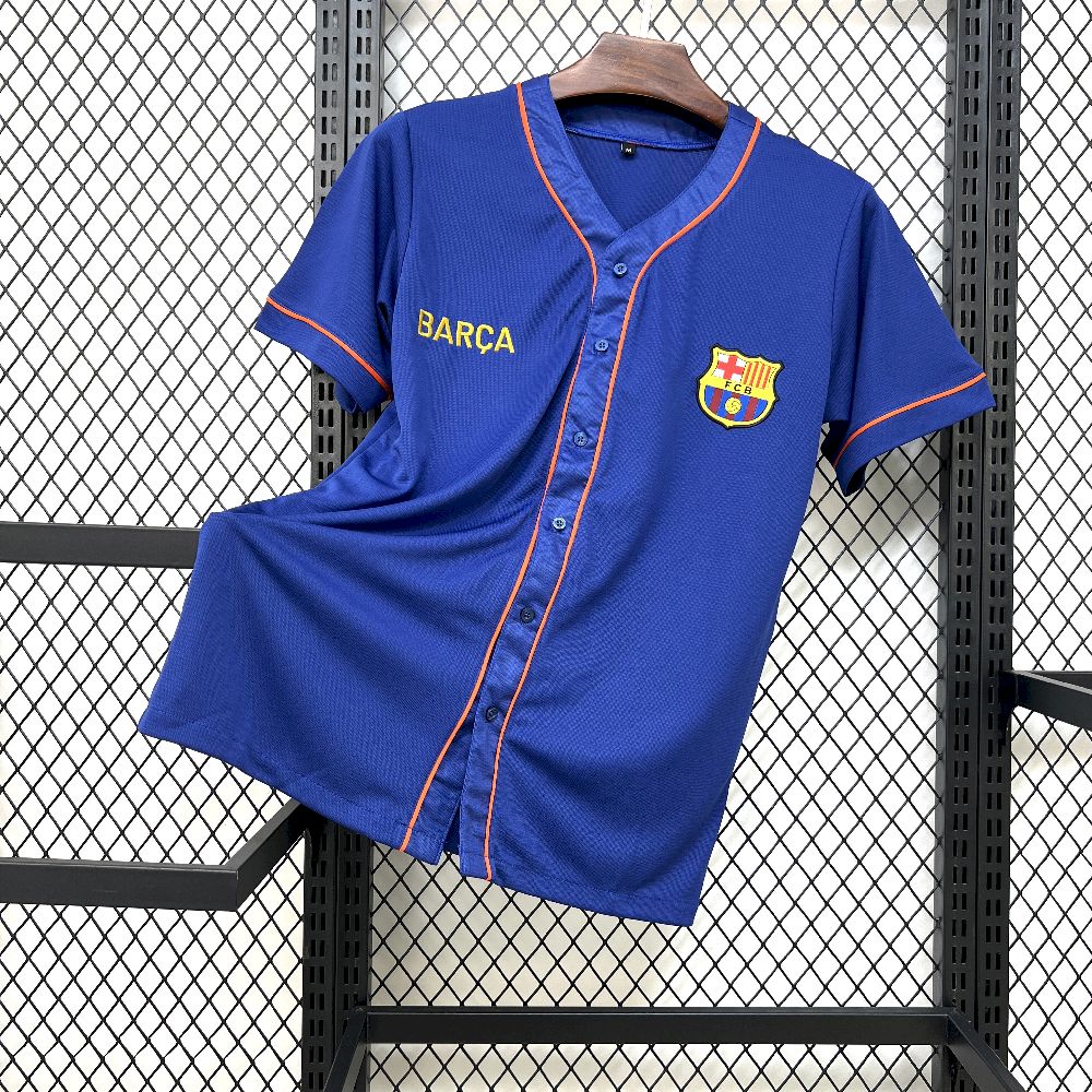 Mens Barcelona 2025/26 Baseball Jersey